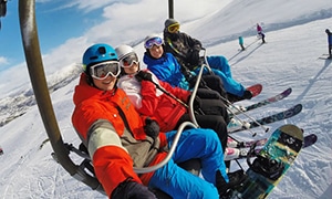 La technologie sur les pistes de ski