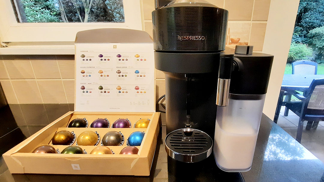 Test : Machine à café Delonghi Nespresso Vertuo Lattissima