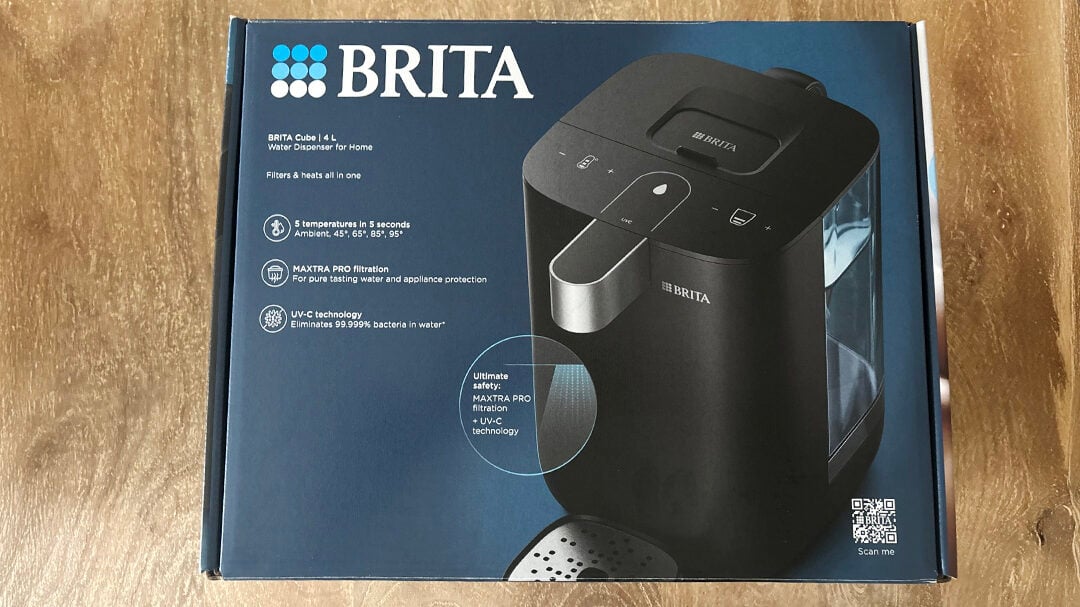 De l’eau filtrée à la température souhaitée avec Brita Cube