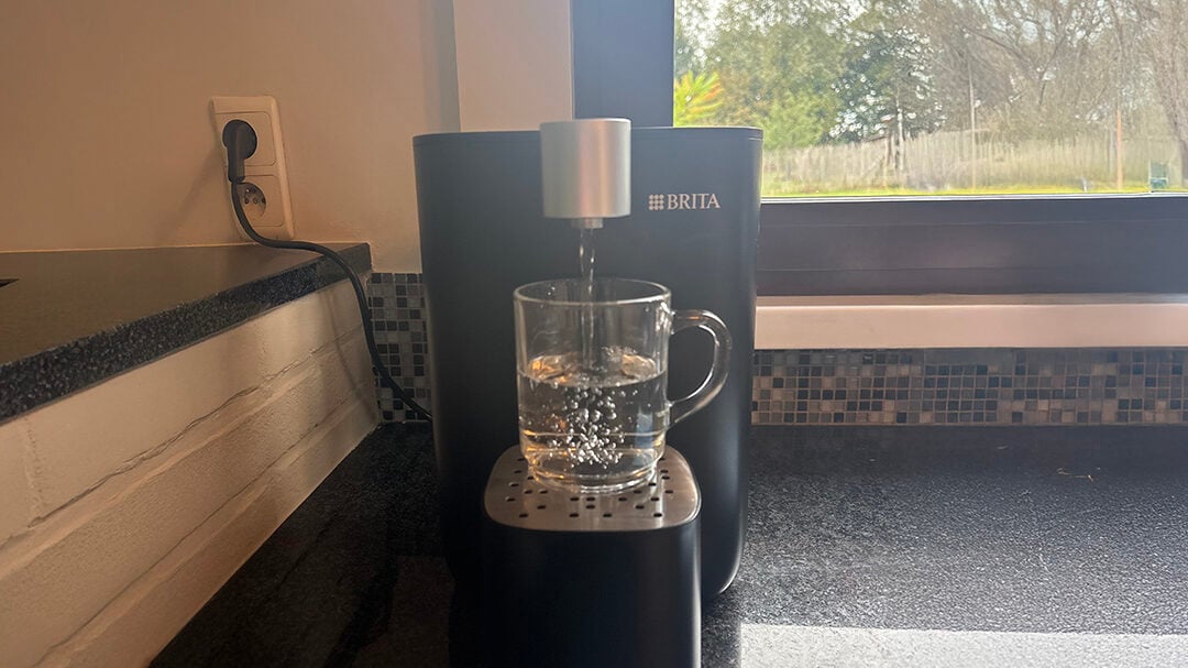 De l’eau filtrée à la température souhaitée avec Brita Cube