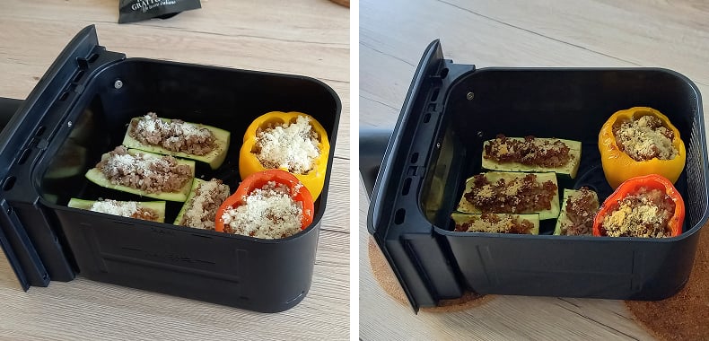 Philips 461/00-airfryer in gebruik